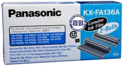 Пленка для факса Panasonic KX-FA136А /100м*2шт /KX-F 1000,1010,1110/