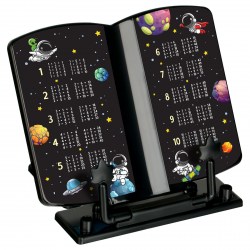 Подставка для книг Стамм ПК-32109 "Космонавты" пластик 379947