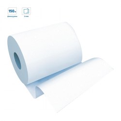 Полотенца бумажные OfficeClean 262646 "Premium" 2х-слойные (система H1) белые