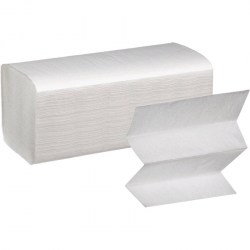 Полотенца бумажные Z22-200 белые Z-сложение, для рук