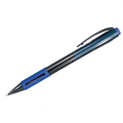 Ручка авт. Berlingo СBm_70502 синяя "SI-400" 0,7мм, грип 242243