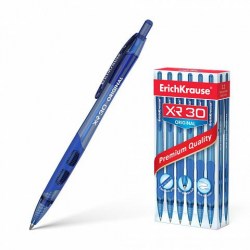 Ручка авт. ErichKrause 17721/43620/43622 XR-30 синяя