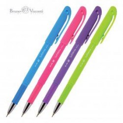 Ручка Bruno Visconti 20-0090 "SoftWrite.SPECIAL" 0,5мм синяя на масляной основе