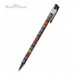 Ручка Bruno Visconti 20-0158 "HeppyWrite.Сказочные совы" синяя 0,5мм
