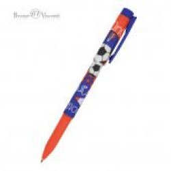 Ручка Bruno Visconti 20-0214/108 "FreshWrite. Футбол. Чемпионы. Франция. синяя 0,7мм шариковая
