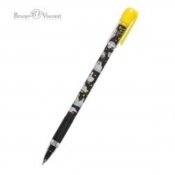 Ручка Bruno Visconti 20-0240/40 "MagicWrite.Гуси" синяя 0,5
