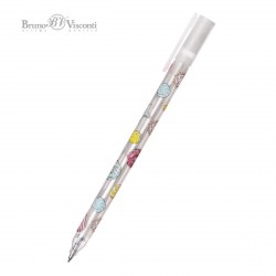 Ручка Bruno Visconti 20-0305/04 "UniWrite.Сладкое настроение " 0,5мм синяя, гелевая
