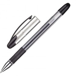 Ручка гелевая Attashe Gelios-020 черный стерж., 0,5мм манж 613146 