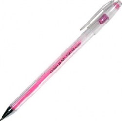 Ручка гелевая Crown HJR-500 розовая 