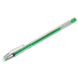 Ручка гелевая Crown HJR-500B зеленая 0,5мм  209670