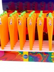 Ручка-игрушка Centrum 71116 "Кролик и морковь" синяя 1,0мм, шариковая, ассорти
