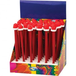 Ручка-игрушка Centrum 81976 "Новогодняя CHRISTMAS " 0,7мм ассорти