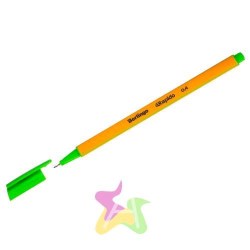 Ручка капиллярная Berlingo CK-40106 Rapido светло-зеленая 0,4мм трехгранная 255121