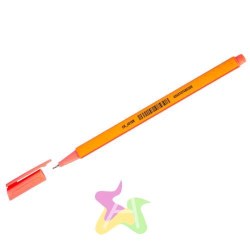 Ручка капиллярная Berlingo CK-40108 Rapido розовая  0,4мм трехгранная 255123