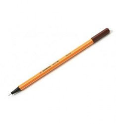 Ручка капиллярная Stabilo 88/45 коричневая POINT 0,4мм
