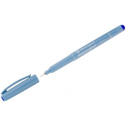 Ручка капилярная Centropen 2631 синяя "Document" 0,1мм метал. наконечник 214330