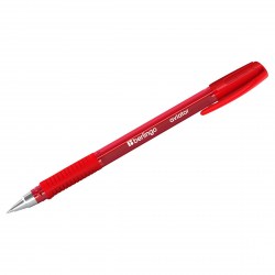 Ручка красная Berlingo CBp_07509 "Aviator" шариковая 0,7мм, грип 360712