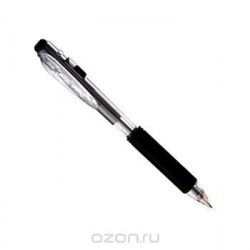 Ручка Pentel BK437-А черная 0,7мм авт. трехгранный корпус
