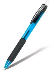 Ручка Pentel BK457-C синяя 0.7мм Click&Go трехгранная, автоматическая