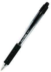 Ручка Pentel BK477-A черная авт. 0.7мм рез.упор Super