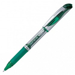 Ручка Pentel BL57-DO гелевая зеленая 0.7мм Energel