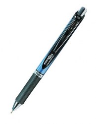 Ручка Pentel BLN75-A гелевая авт. черная 0.5мм Energel