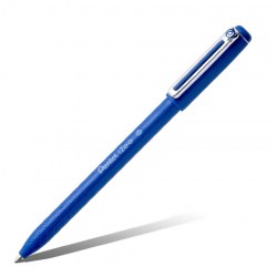 Ручка Pentel BX457-C синий ст, синий мат корп, мет клип 0,7мм iZee