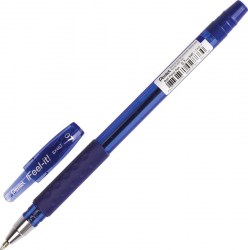 Ручка Pentel BX487-C синяя 0.7мм Feet it! трехгранная