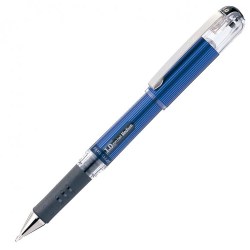Ручка Pentel K230-CO гелевая цв.черн.синий 1мм Hibrid Gel Grip DX