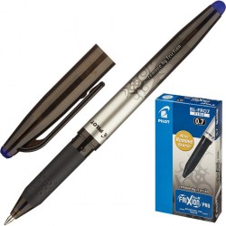 Ручка Pilot BL-FRO7 Frixion Pro гелевая синяя 0,35мм резин манжет 207981