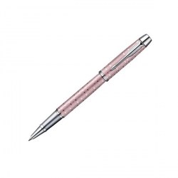 Ручка подар.  IM Роллер Premium Pink Pearl черный cтержень S1906773 /Parker/