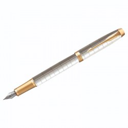Ручка подар.  IM РП Premium Pearl GT синяя 0,8мм 2143649 323748 (Parker)