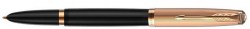 Ручка подар. Parker РП "51 Deluxe Black GT" черная 0,8мм подар упак 2123511