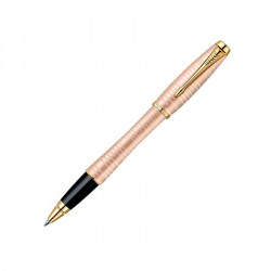 Ручка подар. Parker URBAN Роллер Premium Golden Pearl GT черный стержень S1906856
