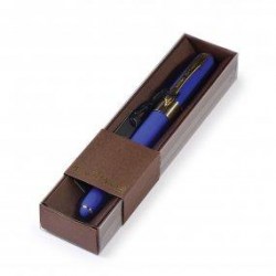 Ручка шариковая Bruno Visconti 20-0125/081 "Monaco" синяя 0,5мм синий корпус, коричневая коробка