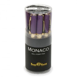 Ручка шариковая Bruno Visconti 20-0125/15 "Monaco" синяя 0,5мм виноградный корпус