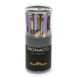 Ручка шариковая Bruno Visconti 20-0125/16 "Monaco" синяя 0,5мм лавандовый корпус