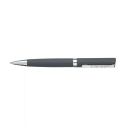 Ручка шариковая Bruno Visconti 20-0227 "Milano" синяя 1,0мм серый корпус