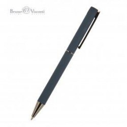 Ручка шариковая Bruno Visconti 20-0245 "Bergamo" синяя 0,7мм синий корпус