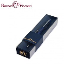 Ручка шариковая Bruno Visconti 20-0250/054 "Polermo" авт. синяя 0,7мм сине-черный корпус, черная кор