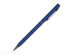 Ручка шариковая Bruno Visconti 20-0250/07 "Polermo" авт. синяя 0,7мм синий метал. корпус