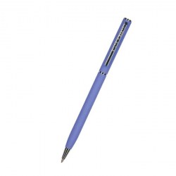 Ручка шариковая Bruno Visconti 20-0250/11 "Polermo" авт. синяя 0,7мм фиолетовый метал. корпус