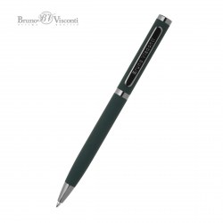Ручка шариковая Bruno Visconti 20-0300 "Firenze" синяя 1,0мм зеленый корпус