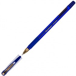 Ручка синяя Berlingo CBp_07500  xGold  0,7мм, игольч стержень, грип 243017