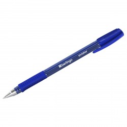 Ручка синяя Berlingo СBp_07510 синяя Aviator 0,7мм грип 360710