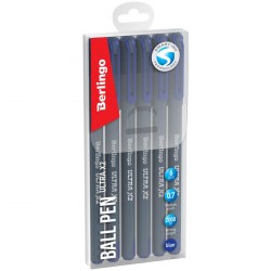 Ручка синяя Berlingo Ultra X2 CBp_07279 0,7мм игольч стержень 309751