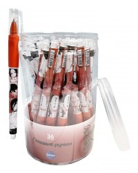 Ручка синяя Centrum 70504 Аниме "Задумчивость" гелевая 0,5мм 