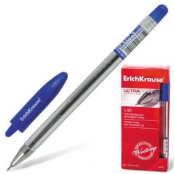 Ручка синяя ErichKrause 13875/46782 Ultra L-20 масляная основа