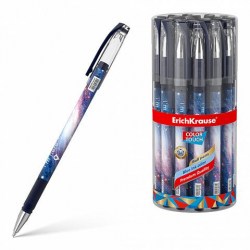 Ручка синяя ErichKrause 56049 ColorTouch Space