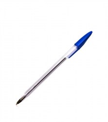 Ручка синяя Lamark D0199 DOLCE COSTO 1,0мм прозр. корпус